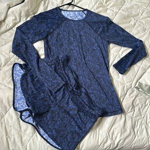 Athleta rashguard top and bottom